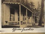 The Bachelor Officers' Quarters at the Royal Marine Camp, taken circa 1867.