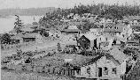 Adam C. Brown house was located at First and West streets in Friday Harbor from the mid-1880s.