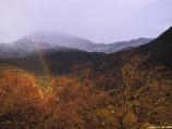 Rainbow over Ash Mountain