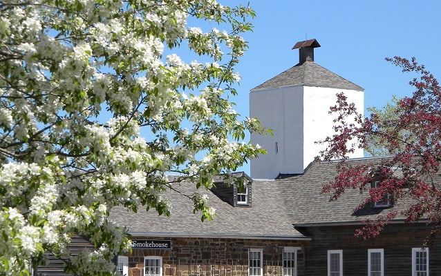 smoke tower from an Amana smokehouse