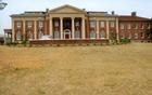 Exterior of McCormick Goodhart Mansion post rehabilitation