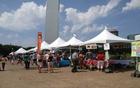 Crowd at the Great Outdoors event held on the Arch grounds