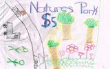 Kids created a picture of their own National Park