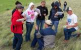Students learning about rangeland ecology.