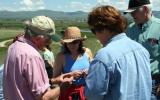 Teachers in the fieldexperiencing hands-on learning..