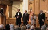 Abraham Lincoln, Martin Luther King Jr, Harriet Tubman, Fredrick Douglas