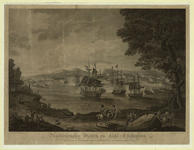 Macdonough’s victory on Lake Champlain Sept. 17th 1814 