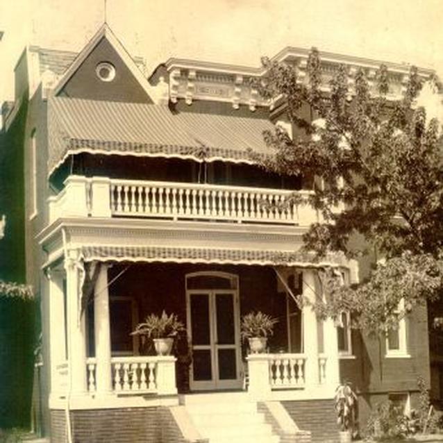 Photo of Maggie L. Walker's Richmond home, c. 1923.