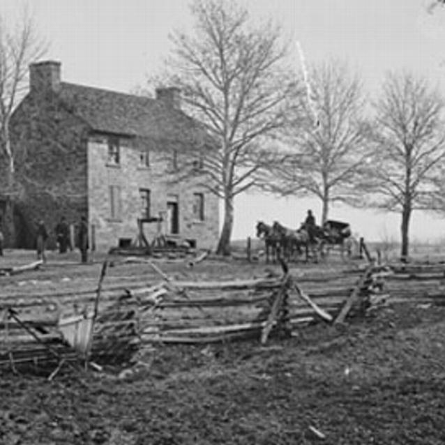 Photograph of the Stone House at Manassas