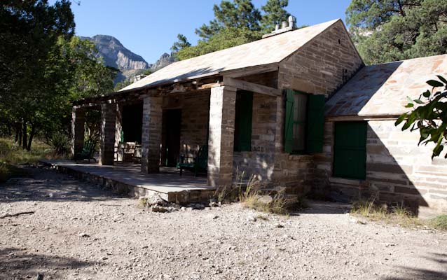 Pratt Cabin nestled in McKittrick Canyon