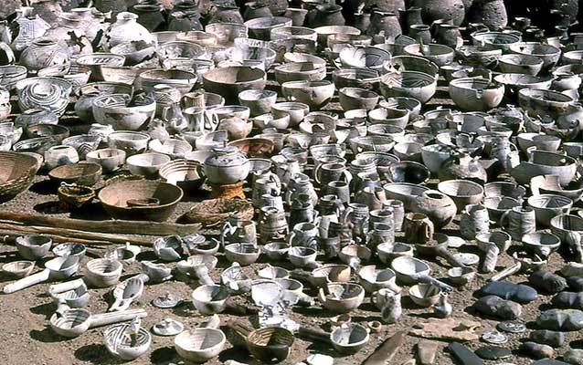 Collection of pottery and other artifacts from the Wetherill Mesa Project, 1958 to 1962