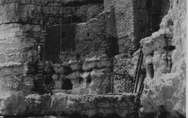 Ladders are how the Sinagua entered Montezuma Castle