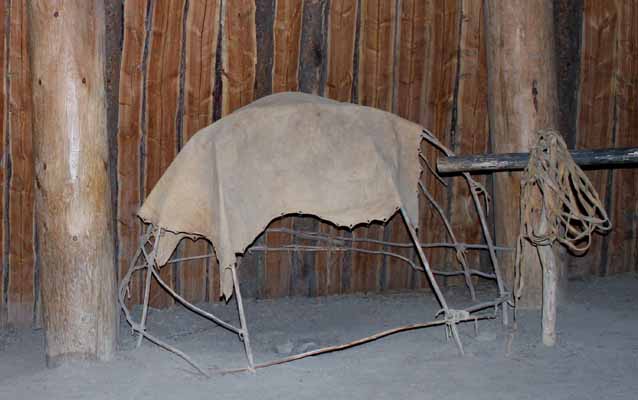 Replica Sweat Lodge at Knife River Indian Villages