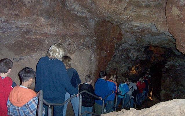 Explore the cave with your students