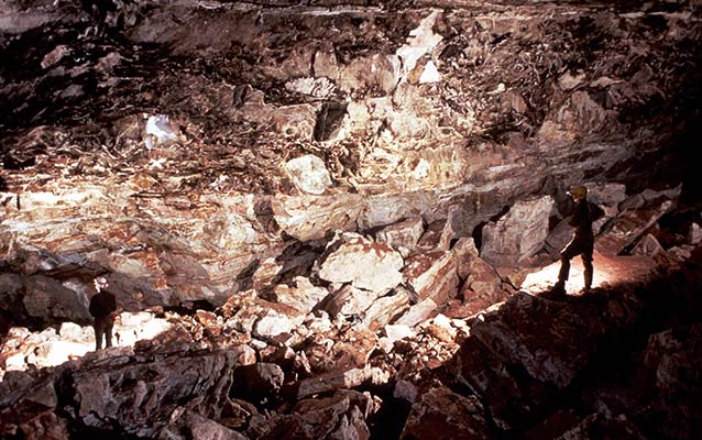 Half Mile Hall - one of the largest rooms in Wind Cave