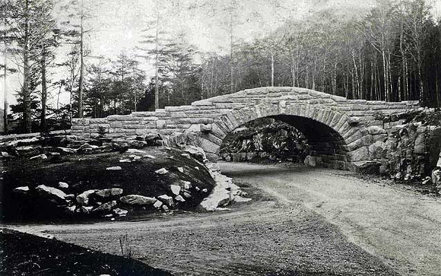 Bubble Pond bridge circa 1929.