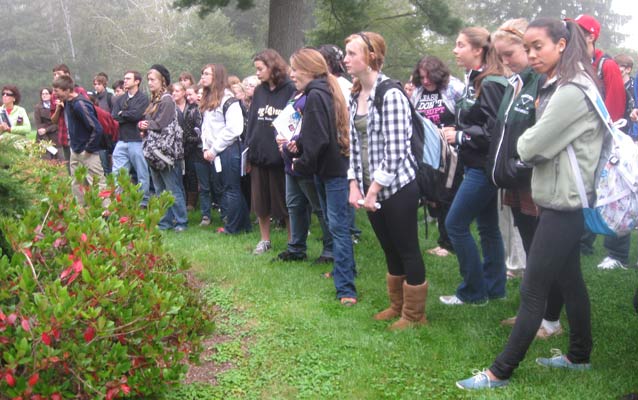 Woostock Union High School 9th grade students
