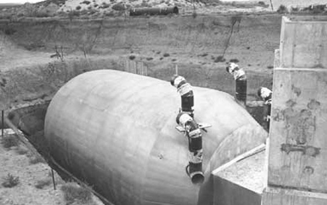 Launch Control Center under construction, 1963