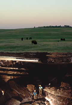 Explore the two worlds of Wind Cave National Park Explore the two worlds of Wind Cave National Park