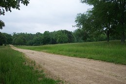 Green River Road on Cowpens National Battlefield