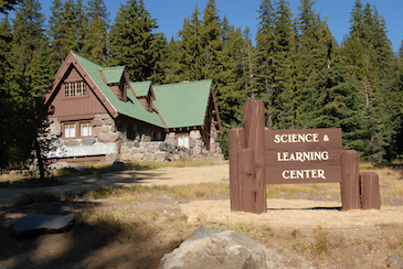 The Science & Learning Center used to be the Superintendent's residence.