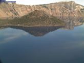 Wizard Island from Sinnott Memorial Webcam