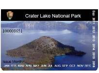 Crater Lake pass