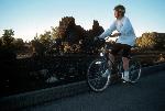 biking