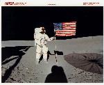 Astronaut on the moon