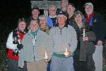 participants in ancestral walk to Cumberland Gap