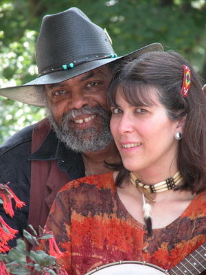 Musicians Sparky and Rhonda Rucker300