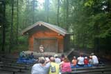 campfire program at Wilderness Road Campground