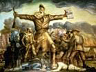 Small image of John Brown leading the anti-slavery moment in Kansas Territory before the Civil War.