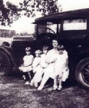 Women and children on the farm.