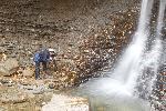 Photographer at Blue Hen Falls