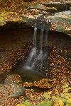 Blue Hen Falls from above
