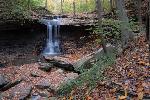 Two tiers of Blue Hen Falls
