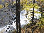 Brandywine Falls and observation area