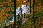 Brandywine Falls observation area