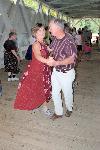 Contra dancers at the bridge