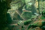 Ray of sunlight at Ledges