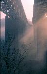 Route 82 bridge in the mist