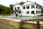 Towpath Trail outside Canal Visitor Center