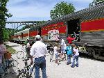 04 Riders Load Bicycles onto Train
