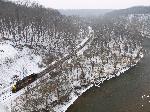13 Train in the Snow