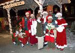 16 Elves Await the Arrival of the Polar Express