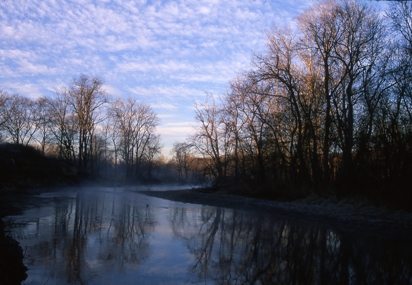 Cuyahoga River in fall Tom Jones