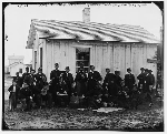 White officers-4th US Colored Infantry Fort Slocum