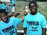 YMCA kids at park