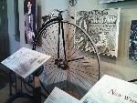 High wheeler in Wright Cycle Shop